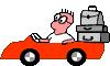 Picture of man driving car